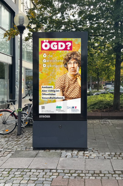 Großflächen und DOOH machen den ÖGD landesweit sichtbar.