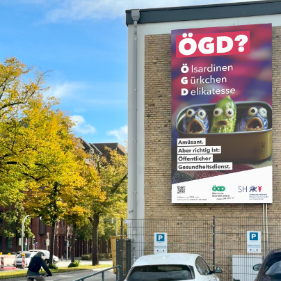 Großflächen und DOOH machen den ÖGD landesweit sichtbar.